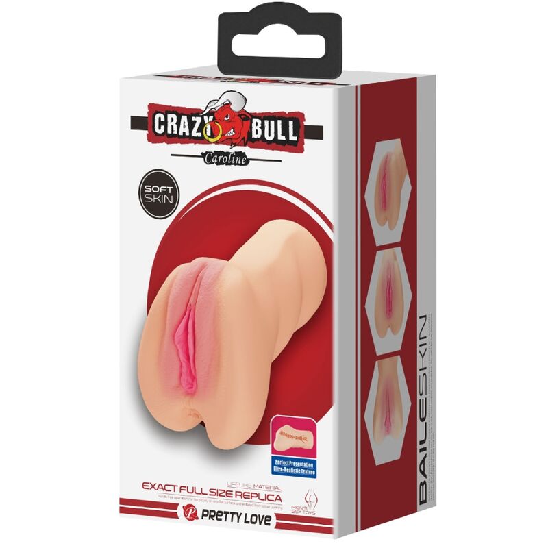 CRAZY BULL - MASTUBADOR EN FORME DE VAGIN DE CAROLINE CRAZY BULL