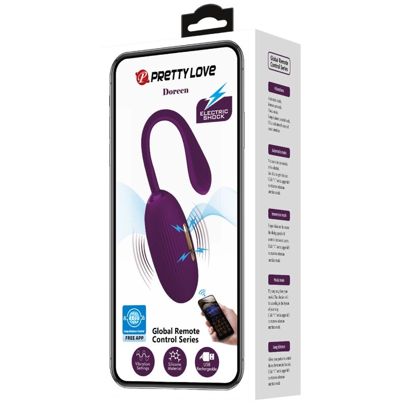 PRETTY LOVE - DOREEN OEUF VIBRANT RECHARGEABLE VIOLET PRETTY LOVE SMART