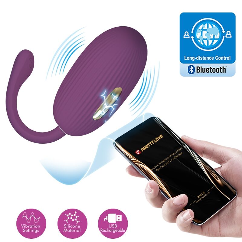 PRETTY LOVE - DOREEN OEUF VIBRANT RECHARGEABLE VIOLET PRETTY LOVE SMART