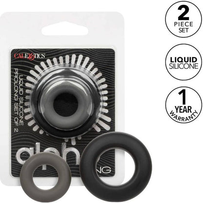 CALEXOTICS - ALPHA PROLONG LOT DE 2 BAGUE GRIS CALEXOTICS