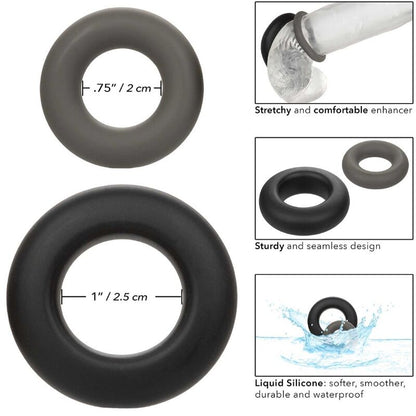CALEXOTICS - ALPHA PROLONG LOT DE 2 BAGUE GRIS CALEXOTICS