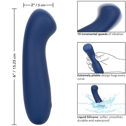 CALEXOTICS - CASHMERE SATIN G BLEU CALEXOTICS
