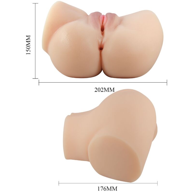 CRAZY BULL - VIBRATEUR VAGIN ET ANUS RÉALISTE EMILIA CRAZY BULL