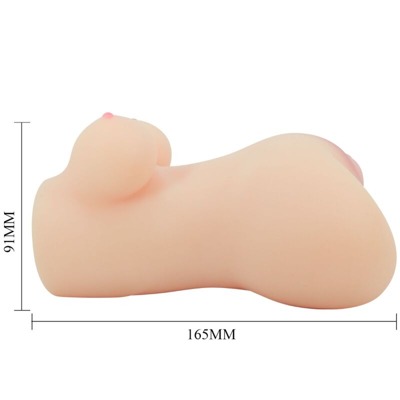 CRAZY BULL - VIBRATEUR VAGIN ET ANUS RÉALISTE HANNAH CRAZY BULL