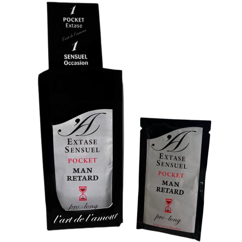 EXTASE SENSUAL - POCHE RETARDANT MASCULIN 10 ML EXTASE SENSUAL