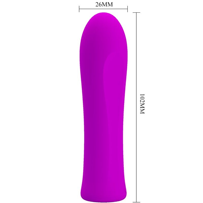 PRETTY LOVE - ALFREDA VIBRATEUR SUPER PUISSANT VIOLET PRETTY LOVE FLIRTATION