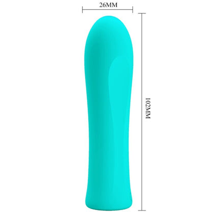 PRETTY LOVE - VIBRATEUR SUPER PUISSANT ALFREDA VERT EAU PRETTY LOVE FLIRTATION