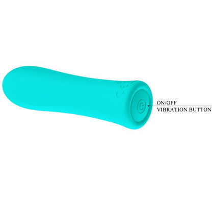 PRETTY LOVE - VIBRATEUR SUPER PUISSANT ALFREDA VERT EAU PRETTY LOVE FLIRTATION