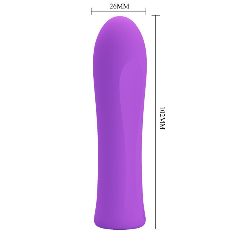 PRETTY LOVE - ALFREDA VIBRATEUR SUPER PUISSANT AQUA VIOLET PRETTY LOVE FLIRTATION