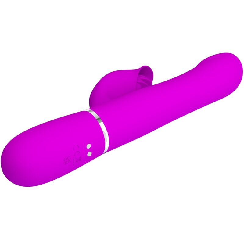PRETTY LOVE - VIBRATEUR RABBIT PERLES VIOLET PRETTY LOVE FLIRTATION