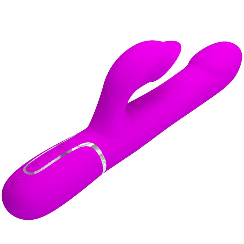 PRETTY LOVE - VIBRATEUR RABBIT PERLES VIOLET PRETTY LOVE FLIRTATION