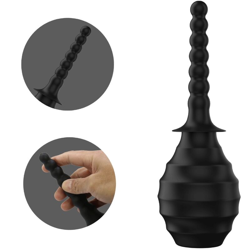 MR PLAY - PUISSANT VIBRATEUR TÉLÉCOMMANDE PLUG ANAL NOIR MR PLAY