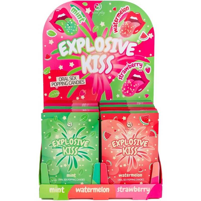 SECRET PLAY - PRÉSENTOIR BONBONS EXPLOSIFS (48 UNITÉS) SECRETPLAY COSMETIC