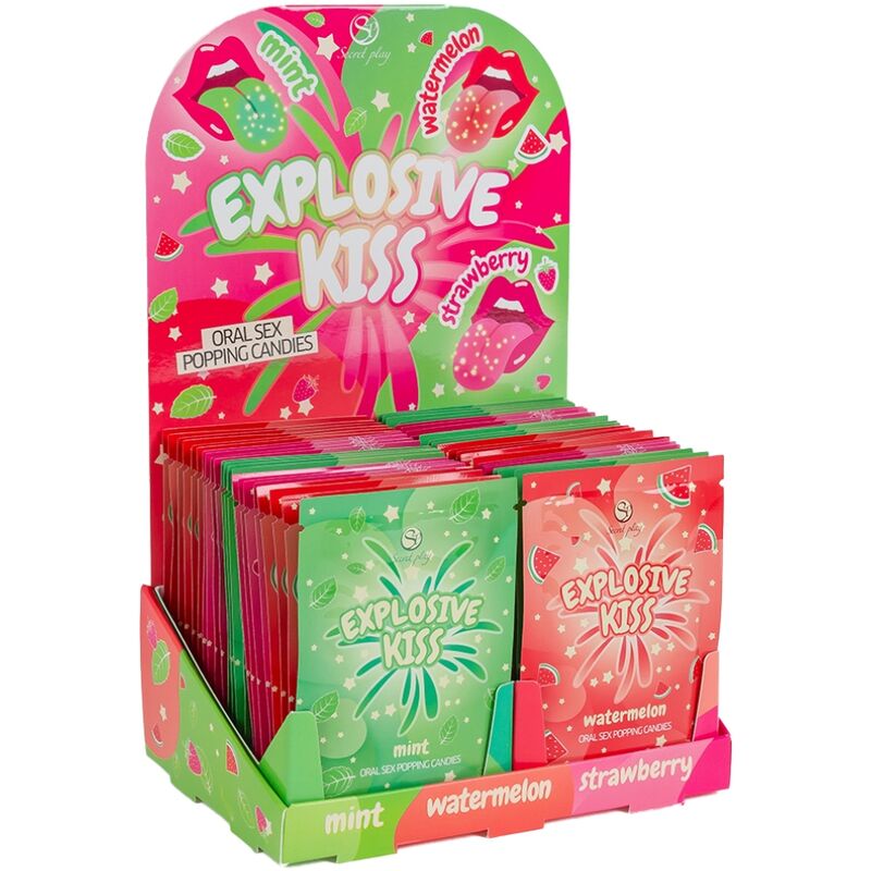 SECRET PLAY - PRÉSENTOIR BONBONS EXPLOSIFS (48 UNITÉS) SECRETPLAY COSMETIC