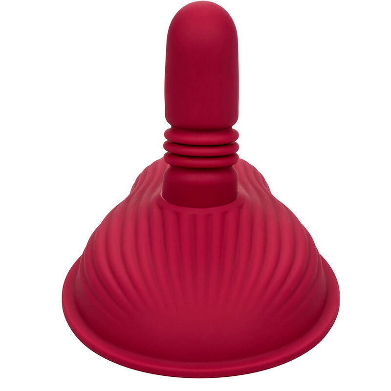 CALEXOTICS - RIDER MASSAGER DOUBLE MOTEUR TÉLÉCOMMANDE ROUGE CALEXOTICS