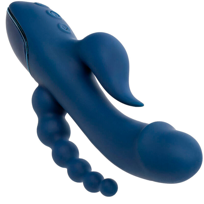 CALEXOTICS - VIBRATEUR TRIPLE ORGASME BLEU CALEXOTICS