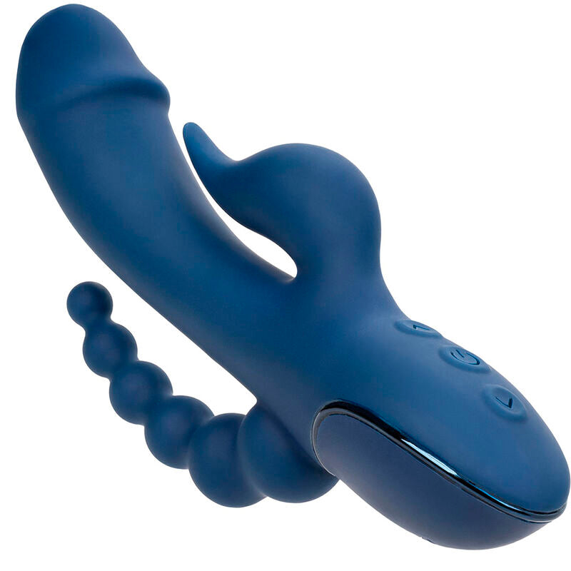 CALEXOTICS - VIBRATEUR TRIPLE ORGASME BLEU CALEXOTICS