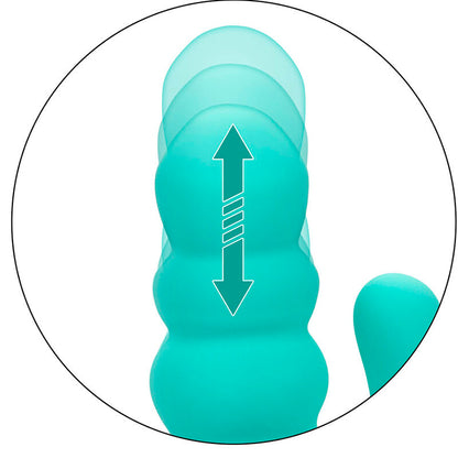 CALEXOTICS - VIBRATEUR DEL MAR DIVA RABBIR AQUA GREEN PAR CALIFORNIA DREAMING CALEXOTICS