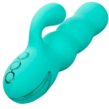 CALEXOTICS - VIBRATEUR DEL MAR DIVA RABBIR AQUA GREEN PAR CALIFORNIA DREAMING CALEXOTICS
