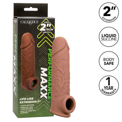 CALEXOTICS - EXTENSION PERFORMANCE MAXX LIFE-LIKE 7 PEAU MARRON CALEXOTICS
