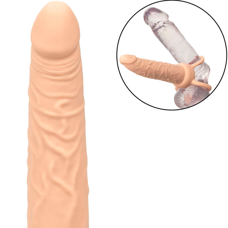 CALEXOTICS - PERFORMANCE MAXX RECHARGEABLE DOUBLE PÉNÉTRATEUR PEAU CLAIRE CALEXOTICS