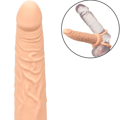 CALEXOTICS - PERFORMANCE MAXX RECHARGEABLE DOUBLE PÉNÉTRATEUR PEAU CLAIRE CALEXOTICS