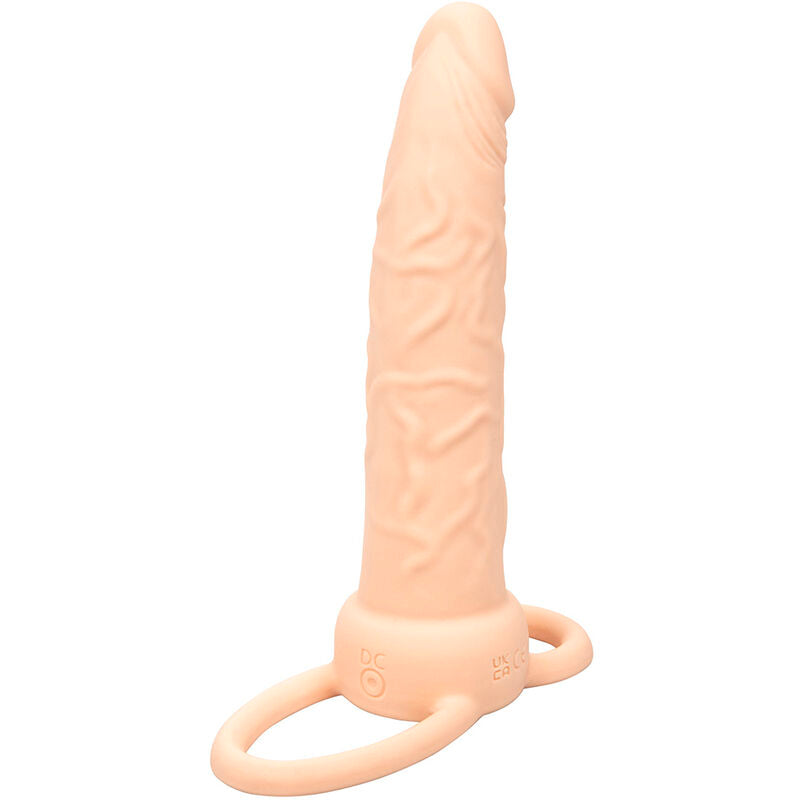 CALEXOTICS - PERFORMANCE MAXX RECHARGEABLE DOUBLE PÉNÉTRATEUR PEAU CLAIRE CALEXOTICS