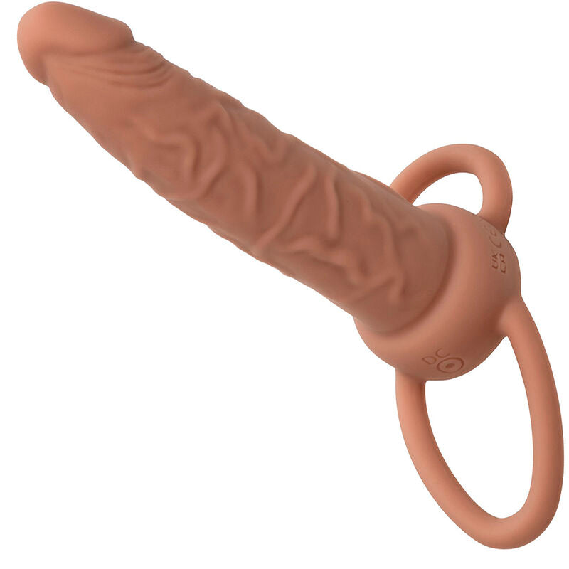 CALEXOTICS - PERFORMANCE MAXX RECHARGEABLE DOUBLE PÉNÉTRATEUR PEAU BRUN CALEXOTICS