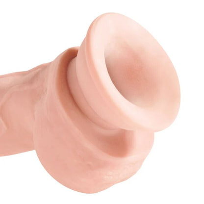 KING COCK - GODE TRIPLE DENSITÉ 18.4 CM KING COCK PLUS