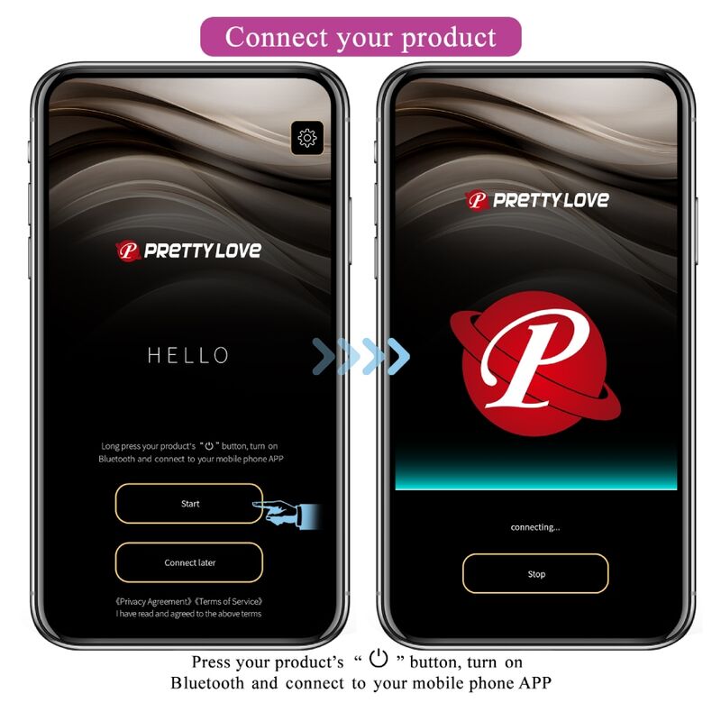PRETTY LOVE - BAIRD APPLICATION LILA RECHARGEABLE G-SPOT 12 VIBRATIONS PRETTY LOVE FLIRTATION