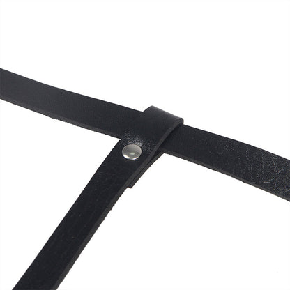 SUBBLIME - HARNAIS DE CORPS EN CUIR NOIR TAILLE UNIQUE SUBBLIME FETISH