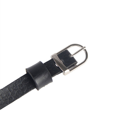 SUBBLIME - HARNAIS POITRINE CHAÎNE S EN CUIR NOIR TAILLE UNIQUE SUBBLIME FETISH