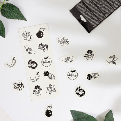 SECRET PLAY - LOT DE 10 TATOUAGES TEMPORAIRES SPICY COLLECTION SECRETPLAY