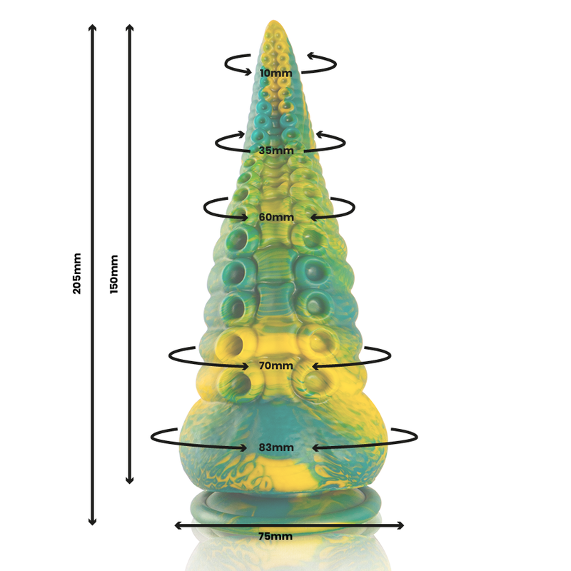 EPIC - GODE TENTACLE VERT CETUS GRANDE TAILLE EPIC