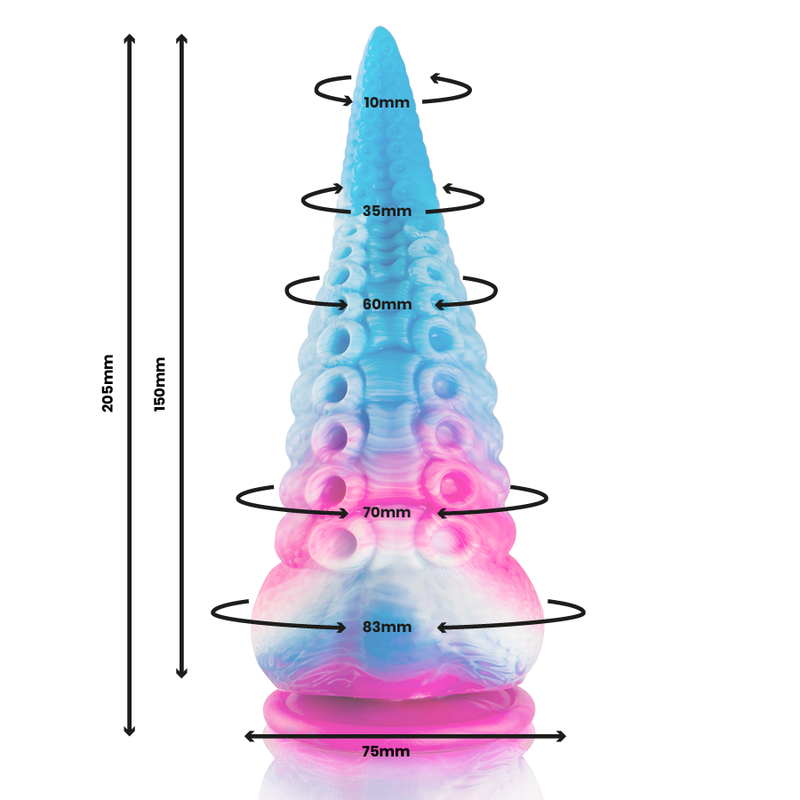 EPIC - GODE TENTACLE BLEU PHORCYS GRANDE TAILLE EPIC