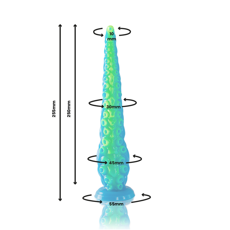 EPIC - GODE TENTACLE MINCE FLUORESCENT SCYLLA PETITE TAILLE EPIC