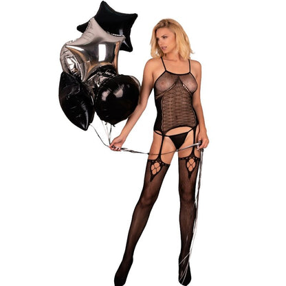 LIVCO CORSETTI FASHION - BODYSTOCKING AMRIN NOIR TAILLE UNIQUE LIVCO CORSETTI BODYSTOCKINGS