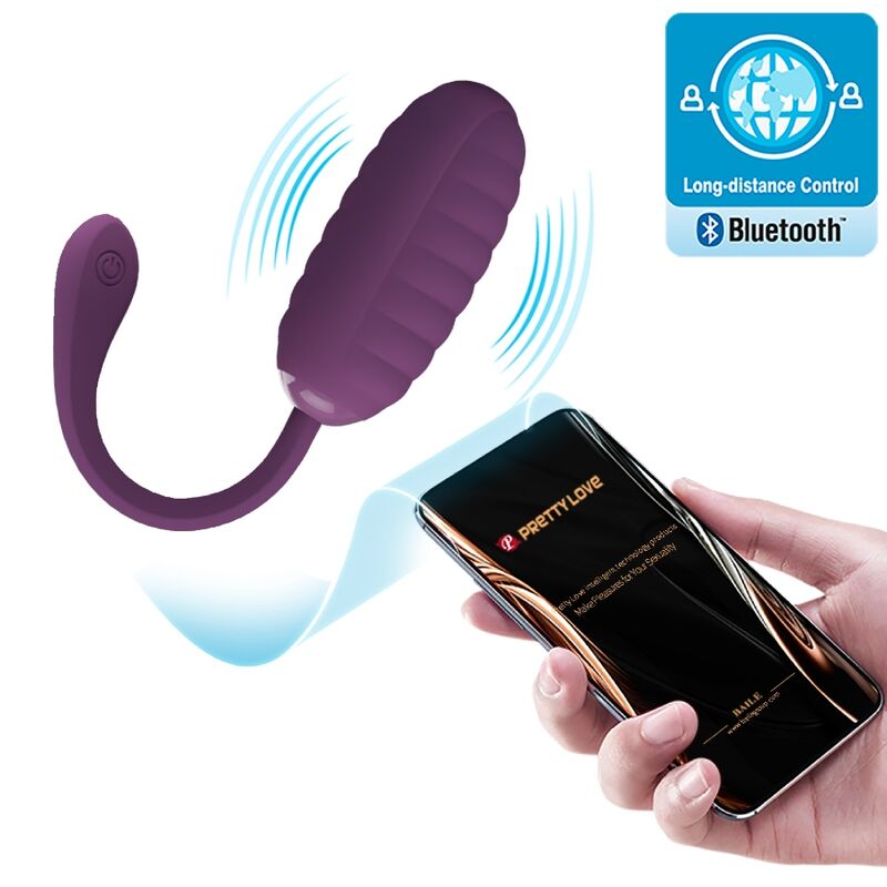 PRETTY LOVE - OEUF VIBRANT RECHARGEABLE CASPER VIOLET PRETTY LOVE SMART