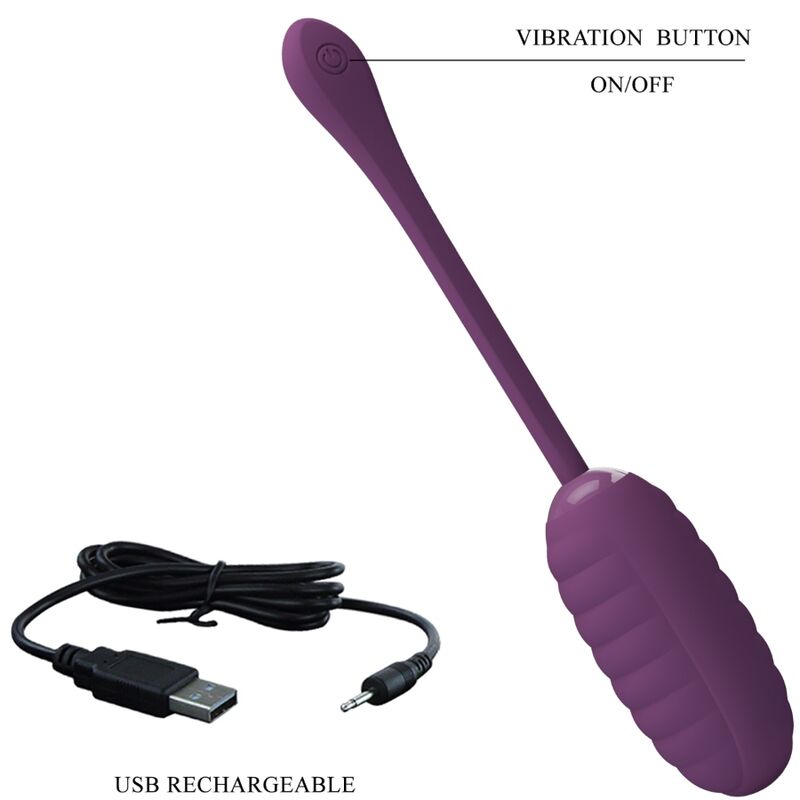 PRETTY LOVE - OEUF VIBRANT RECHARGEABLE CASPER VIOLET PRETTY LOVE SMART