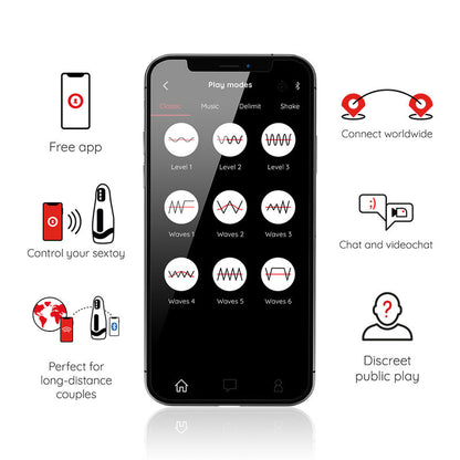 ONINDER - MASTURBATEUR RECHARGEABLE POUR HOMME SEOUL 10 VITESSES - APPLICATION GRATUITE ONINDER