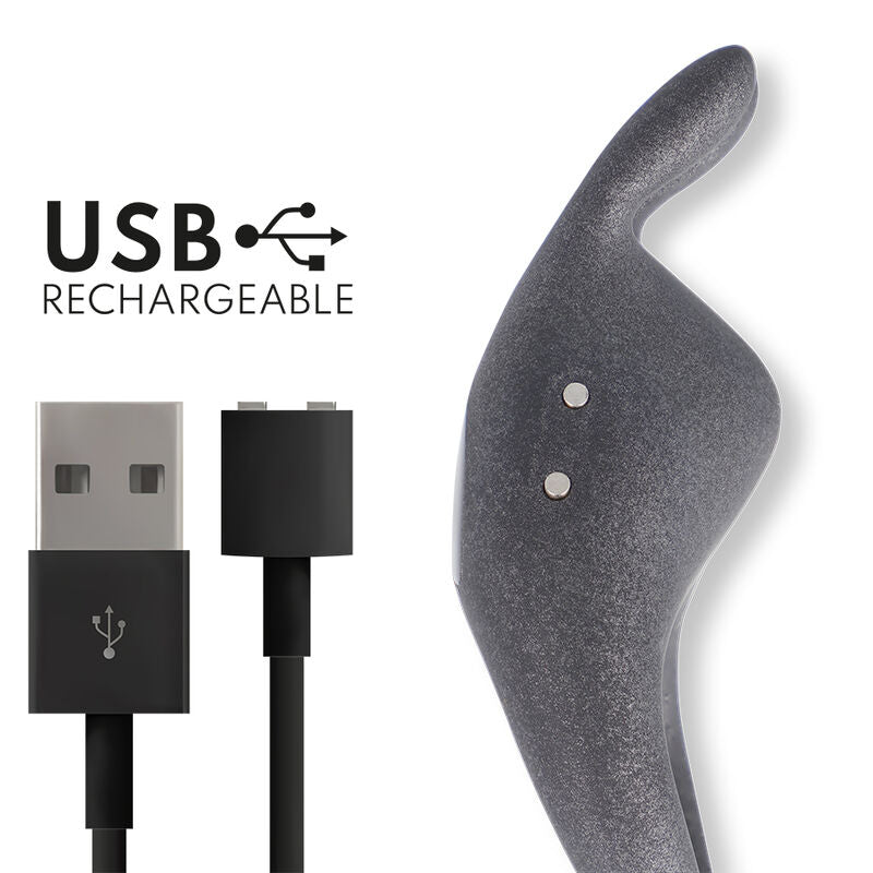 ONINDER - ANNEAU VIBRATEUR RÉGLABLE RECHARGEABLE PAMPA AVEC STIMULATEUR DE CLITORIS 10 VITESSES - APPLICATION GRATUITE ONINDER