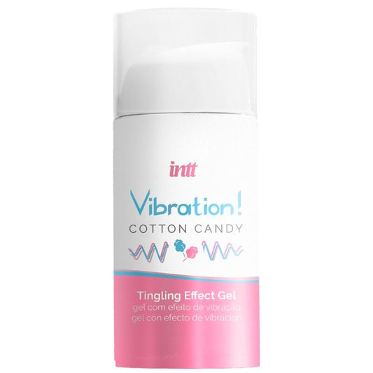 INTT - GEL VIBRATEUR LIQUIDE DE BARBE À PAPA PUISSANT STIMULANT INTIME 15 ML INTT UNISEX AROUSAL GEL