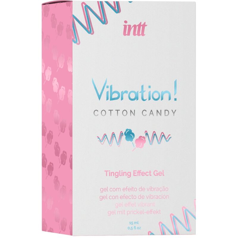 INTT - GEL VIBRATEUR LIQUIDE DE BARBE À PAPA PUISSANT STIMULANT INTIME 15 ML INTT UNISEX AROUSAL GEL