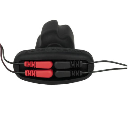 ELECTRASTIM - PLUG ANAL TARTARE QUADRIPOLAR SILICONE NOIR ELECTRASTIM