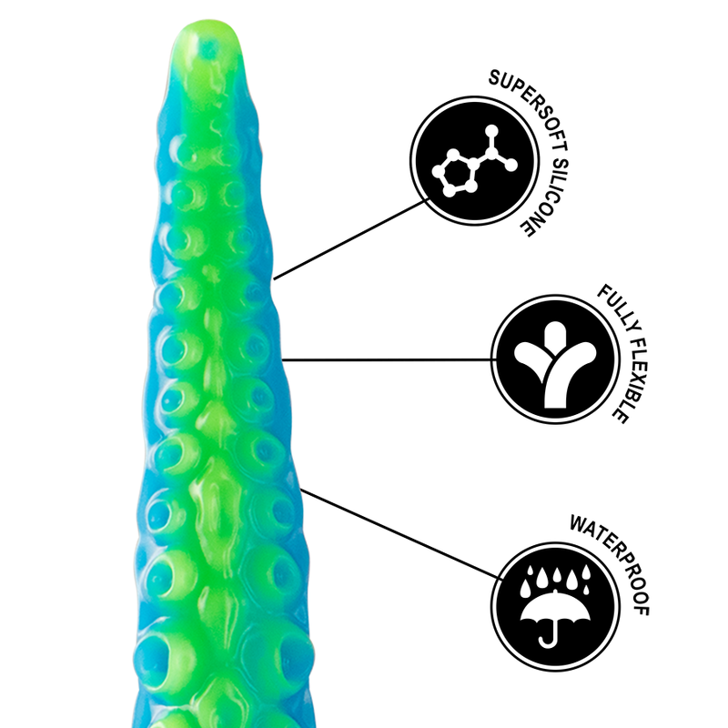 EPIC - GODE TENTACLE MINCE FLUORESCENT SCYLLA PETITE TAILLE EPIC