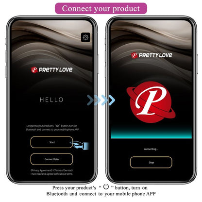 PRETTY LOVE - ETHAN VIBRATEUR RECHARGEABLE VIOLET PRETTY LOVE SMART