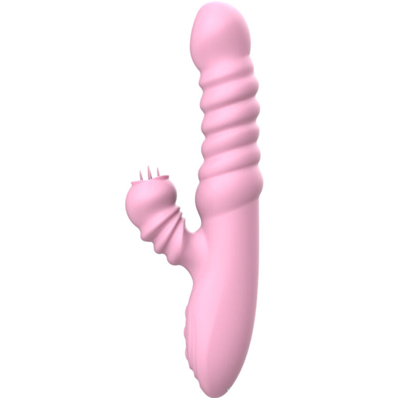 ARMONY - VIBRATEUR MULTIFONCTION AVEC LANGUE STIMULANTE EFFET CHALEUR ROSE ARMONY VIBRATORS