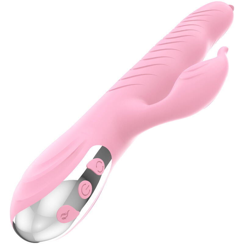 ARMONY - VIBRATEUR MARCIA & POUSSÉE DOUBLE LANGUE EFFET CHALEUR ROSE ARMONY VIBRATORS