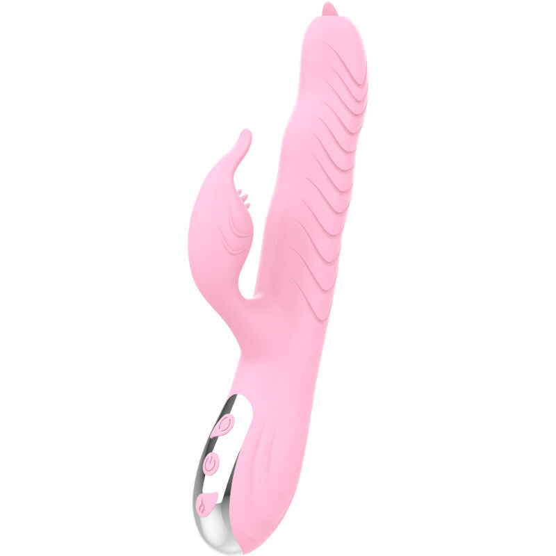 ARMONY - VIBRATEUR MARCIA & POUSSÉE DOUBLE LANGUE EFFET CHALEUR ROSE ARMONY VIBRATORS