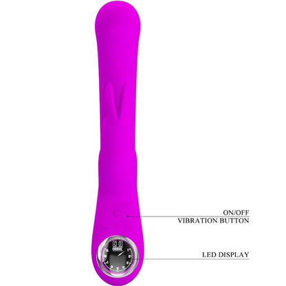 PRETTY LOVE - SKYLAR VIBRATEUR STIMULATEUR VIOLET PRETTY LOVE FLIRTATION